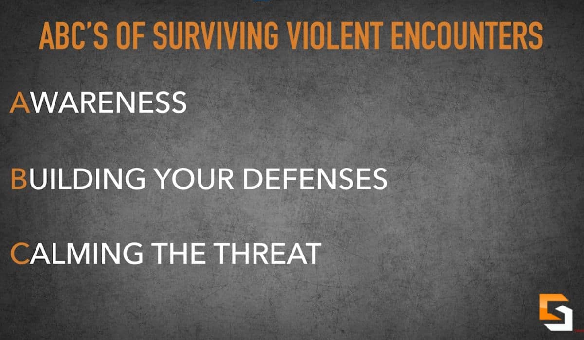 Chris Sajnog walks you through the ABCs of surviving a violent encounter.