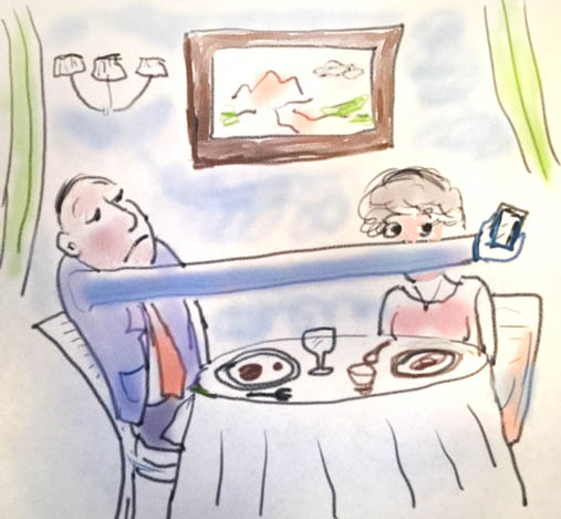 “If only my arms were just a bit longer…” -Cartoon by Vinny Giovannucci