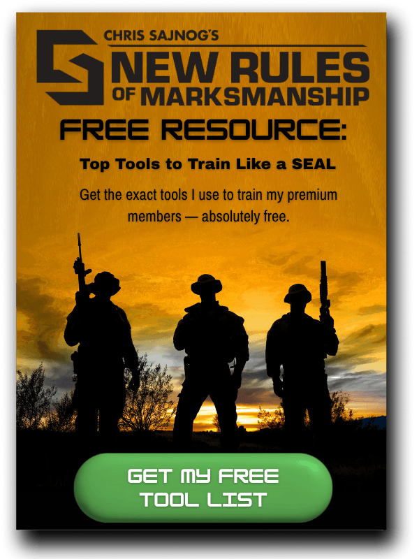 Information card to download a free copy of Chris Sajnog's top tools for learning to shoot at home