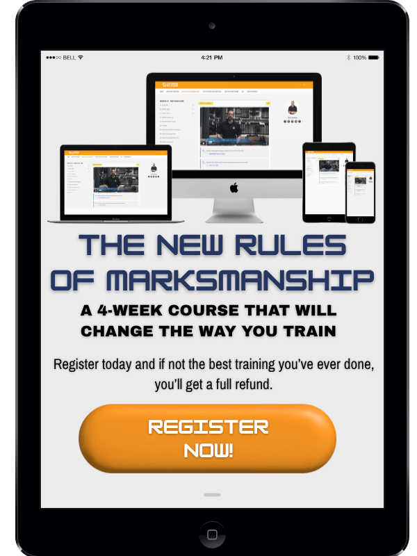 Image of computers with a link to sign up for Chris Sajnog's online training course
